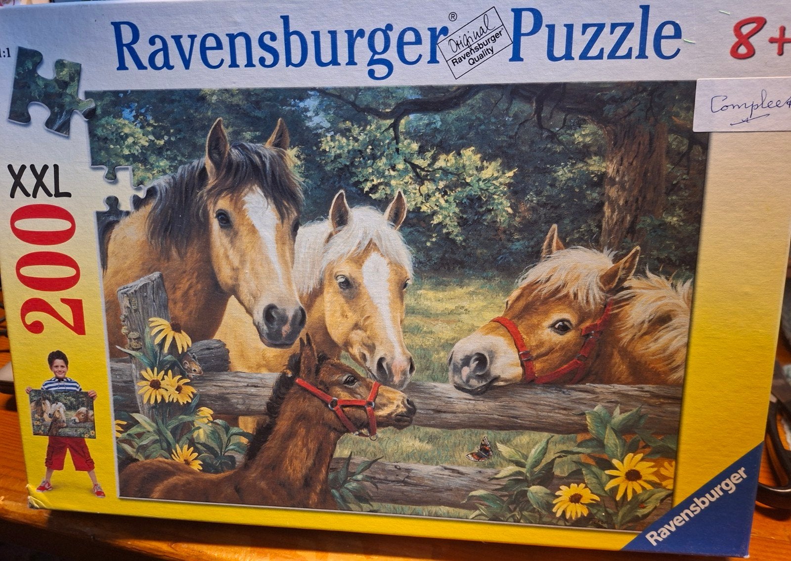 Ravensburger paardenpuzzel *ruilen *, Ophalen, Meer dan 50 stukjes, Zo goed als nieuw, 6 jaar of ouder