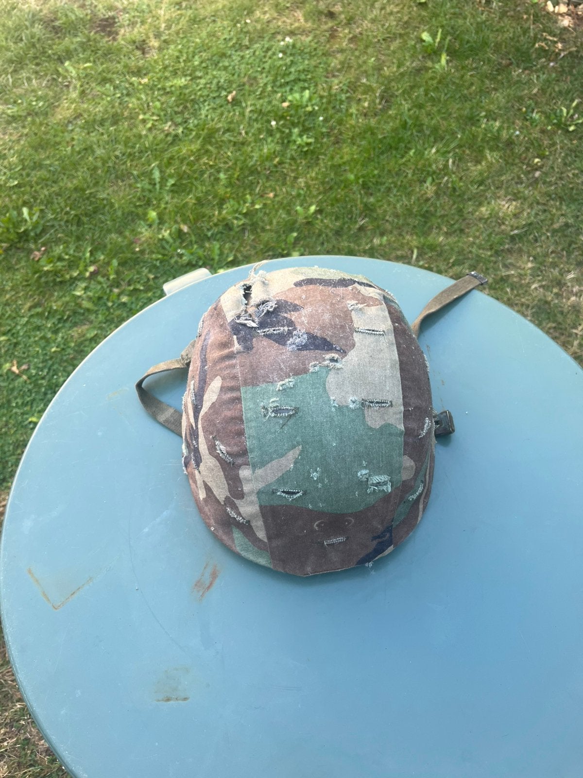 Helm, Verzamelen, Militaria | Algemeen, Ophalen of Verzenden, Landmacht, Nederland, Helm of Baret
