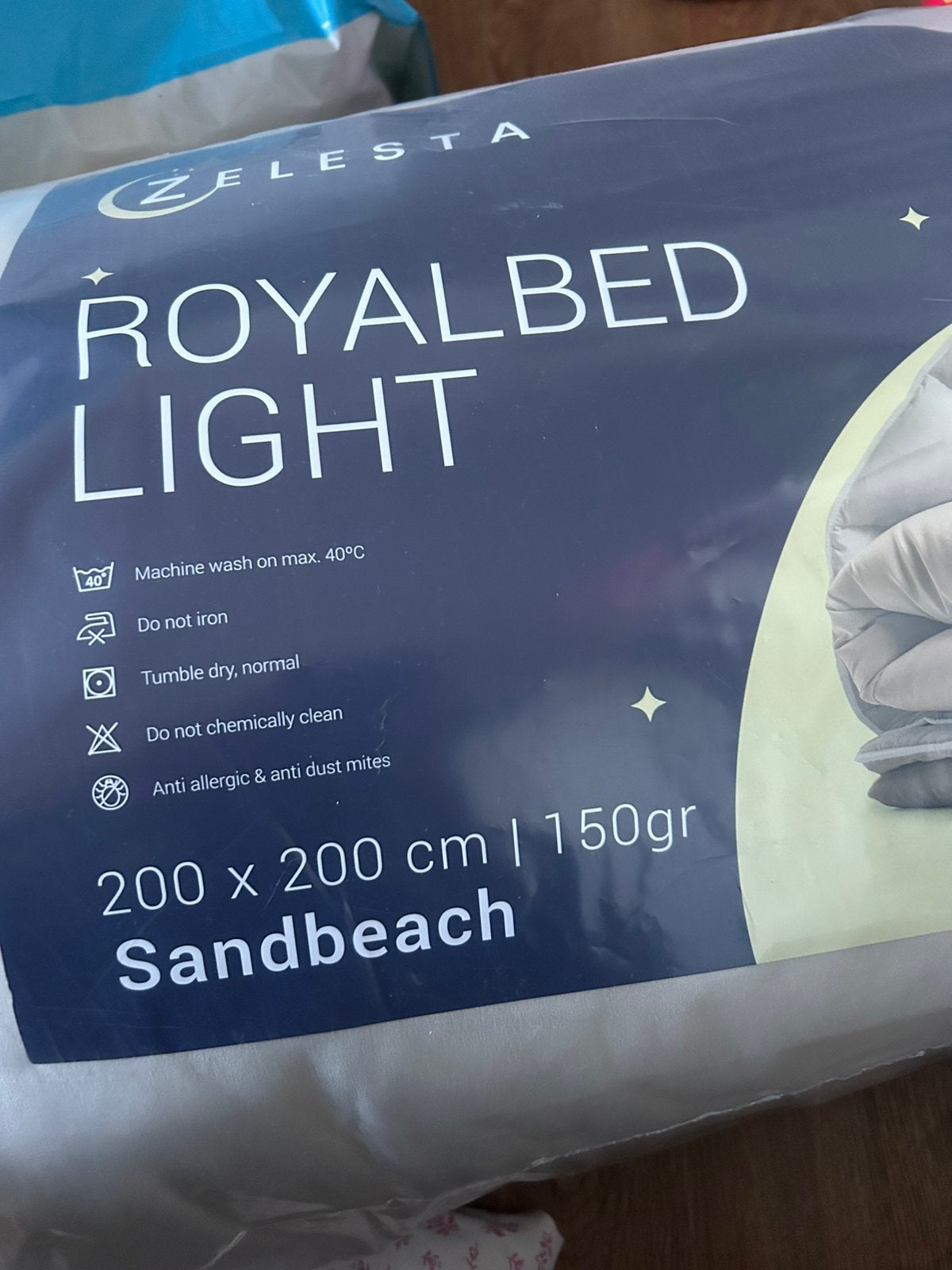 Zelesta dekbed, Ophalen, Beige, Deken of Dekbed, Nieuw