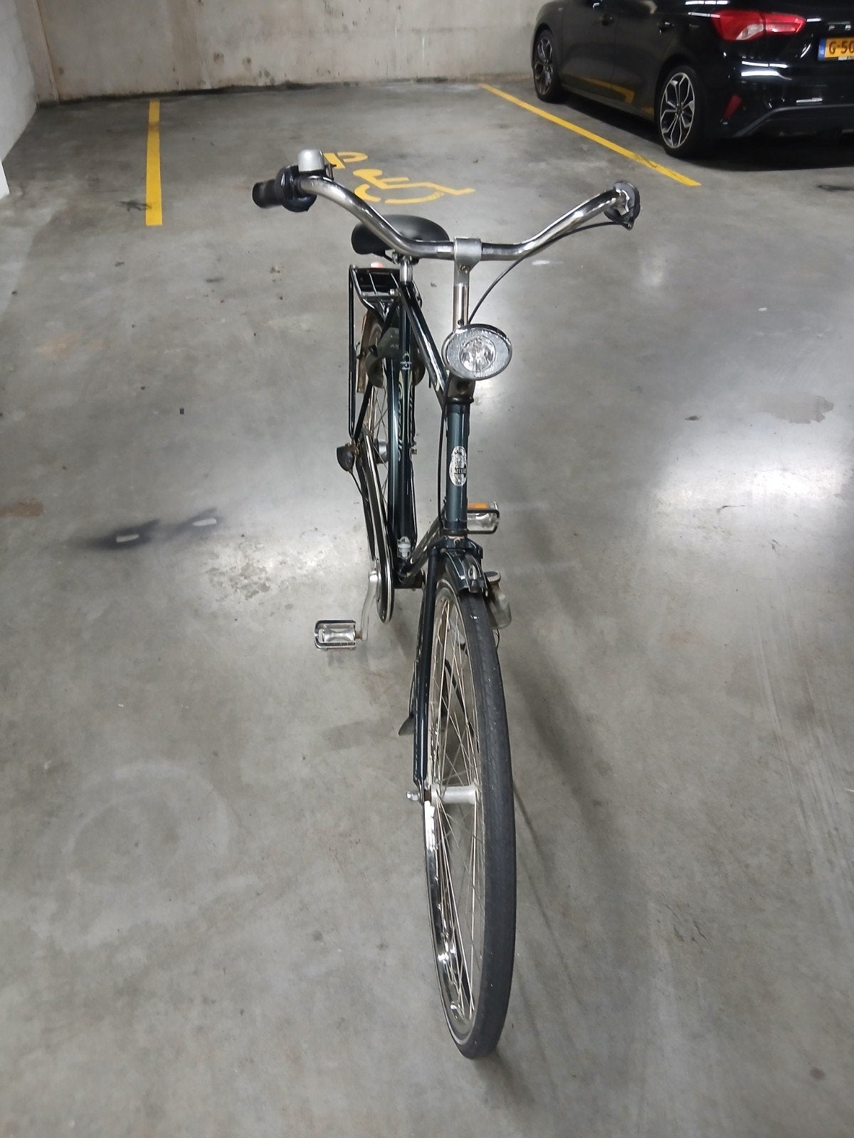 Te koop een OpnapFiets groen Heren Gazelle impala 28 inch, Ophalen, Gebruikt, Gazelle, Versnellingen