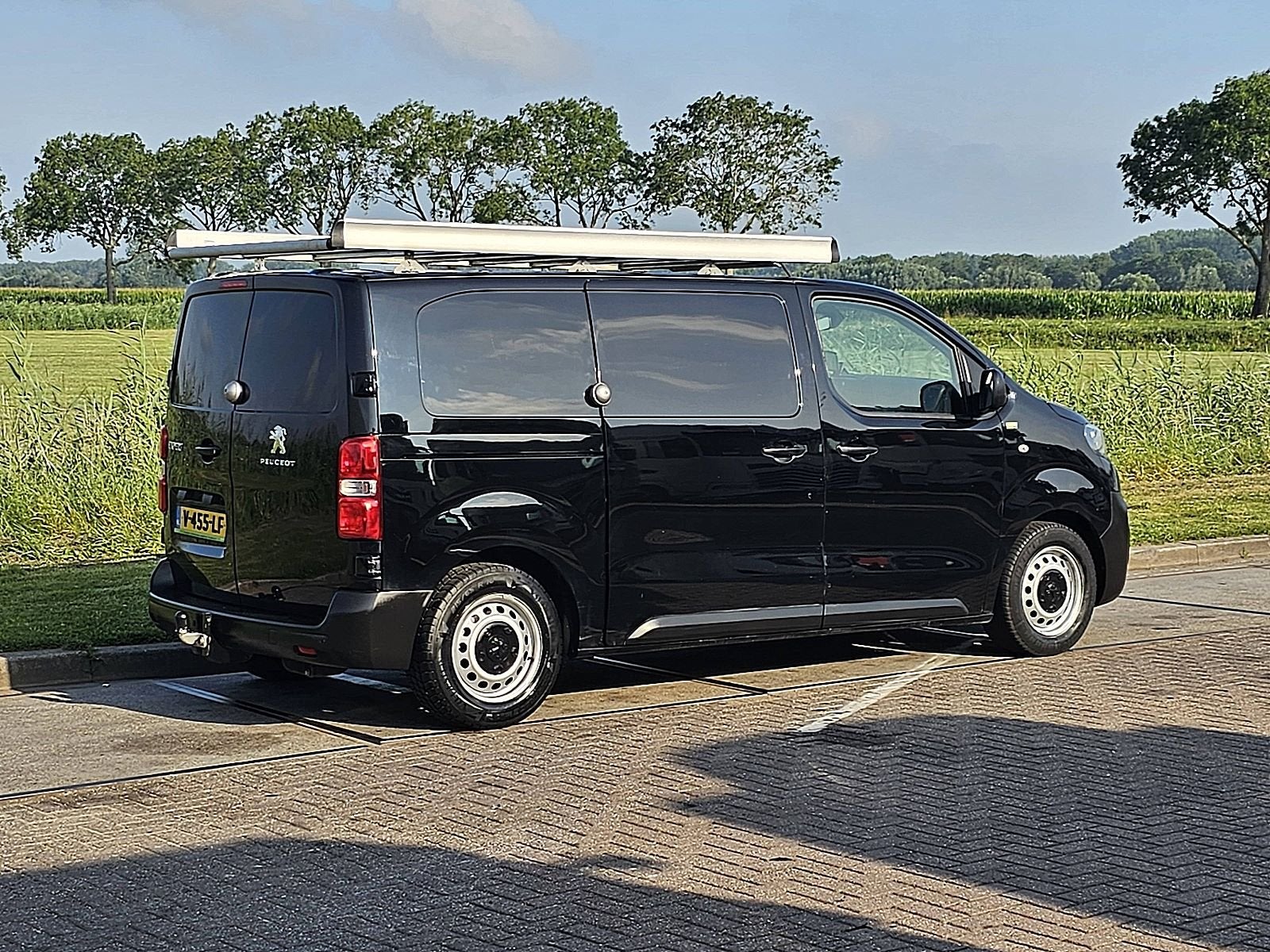 PEUGEOT EXPERT 1.6 ac 3-zits euro6, Gebruikt, Euro 6, 95 pk, Zwart