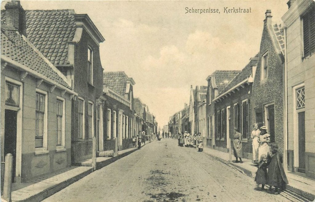 378-360-041 Scherpenisse Kerkstraat, Verzenden, Voor 1920, Zeeland