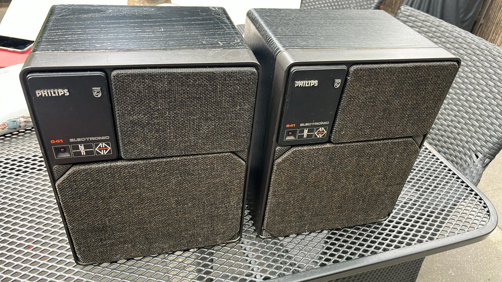 Philips MFB-541 set, Audio, Tv en Foto, Luidsprekers, Stereo speakers, Philips, Ophalen of Verzenden, Zo goed als nieuw