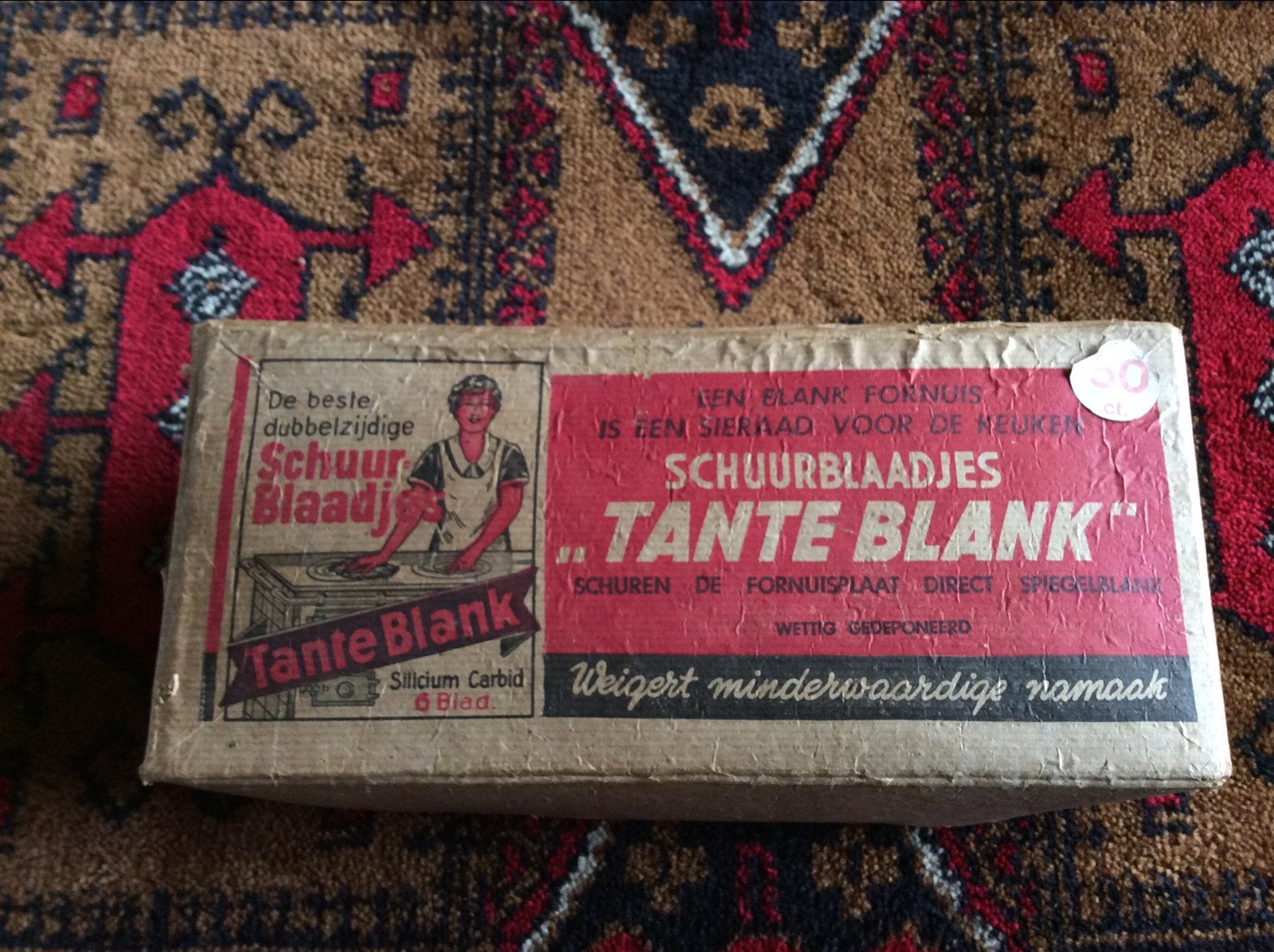 Vintage Tante Blank Schuurblaadjes - Complete Doos, Ophalen of Verzenden, Nieuw