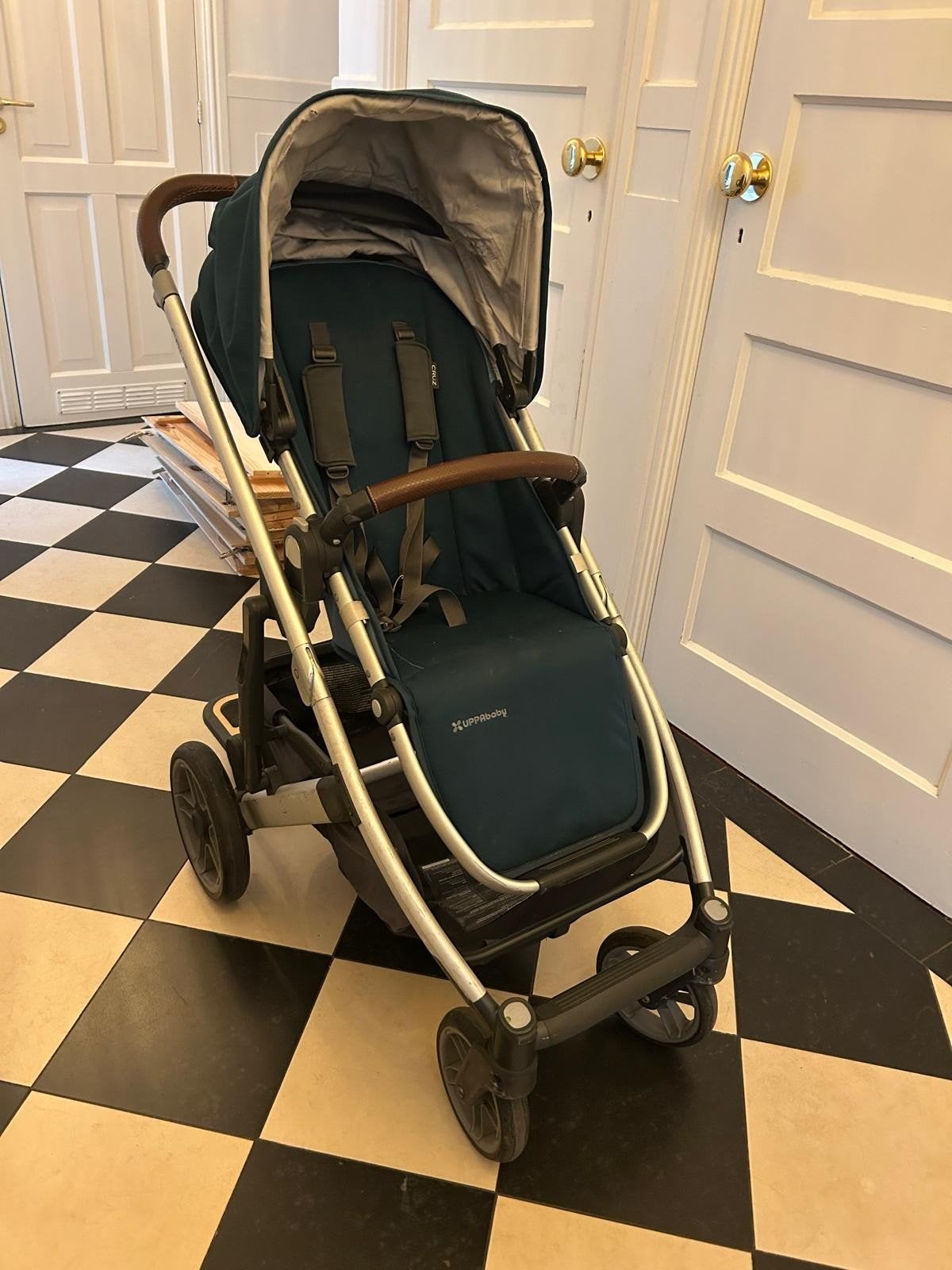 UppaBaby Cruz Combiwagen met Piggyback, Reiswieg en Voetenza, Overige merken, Ophalen of Verzenden, Zo goed als nieuw, Combiwagen