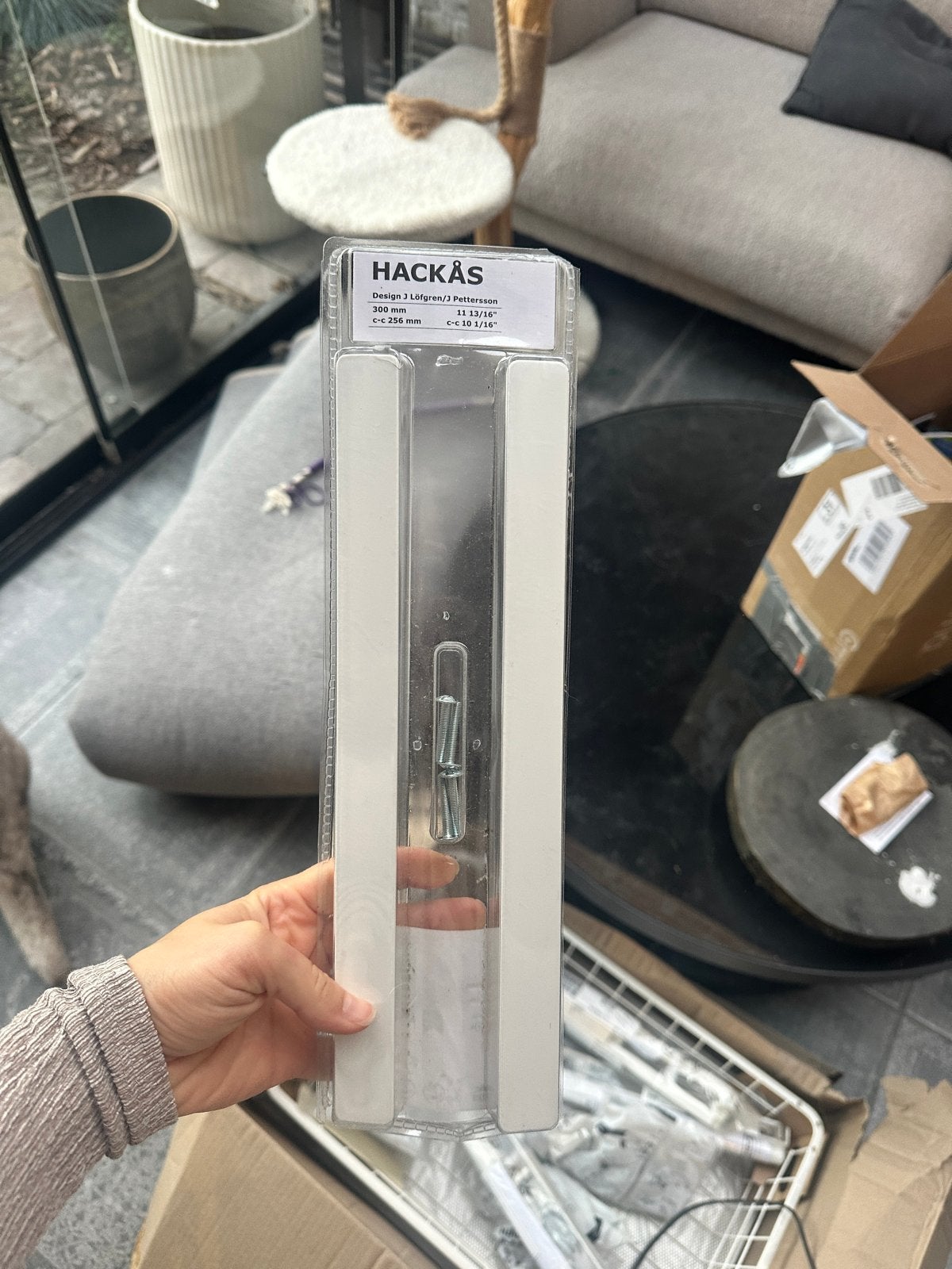 Ikea Hackas handgreep - Nieuw in verpakking, Ophalen, Nieuw