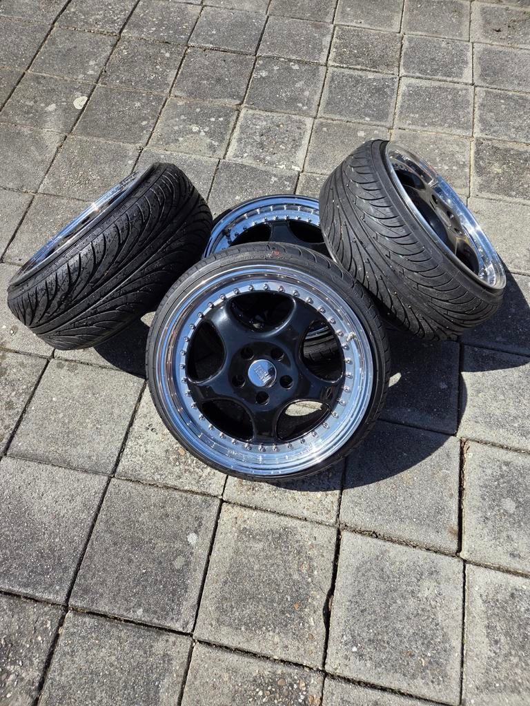 RH zw1 5x112 velgen met banden - 17 inch, Auto-onderdelen, Banden en Velgen, Ophalen, Gebruikt, Banden en Velgen, 17 inch