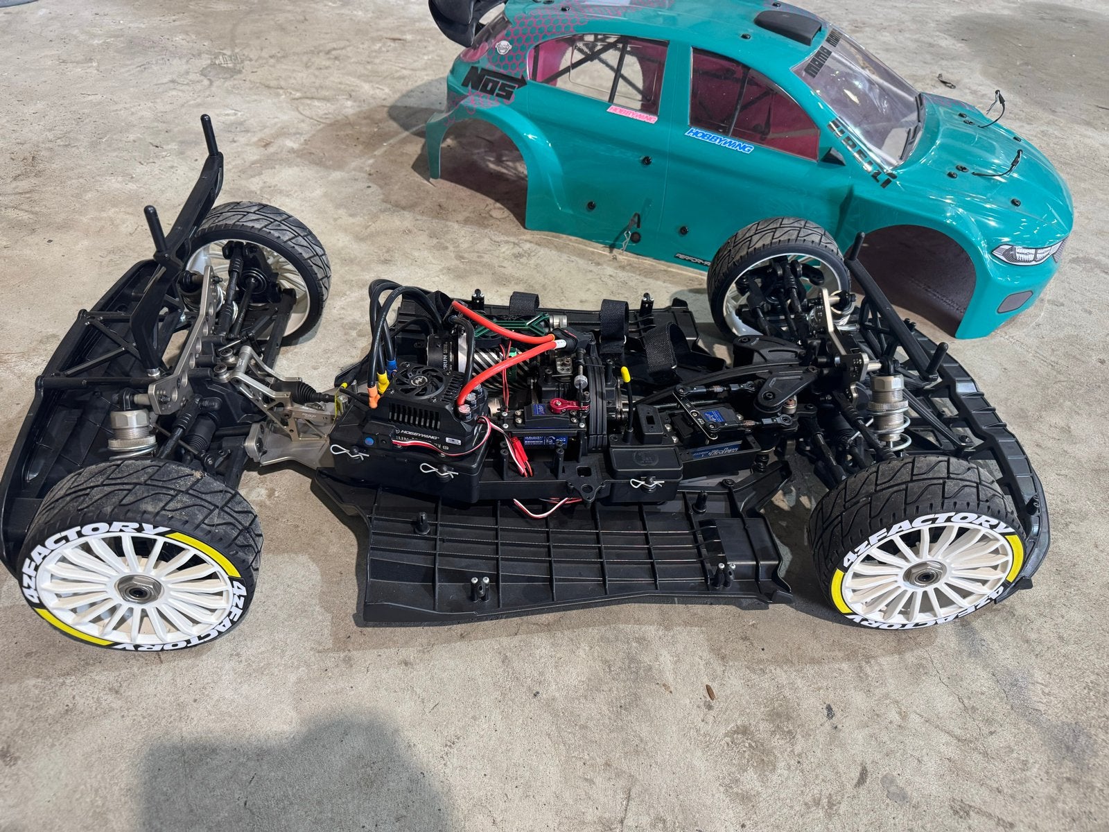 Splinternieuwe MCD Racing RC Auto - Hobbywing EZRUN MAX5, Auto, Groter dan 1:32, Nieuw, Ophalen