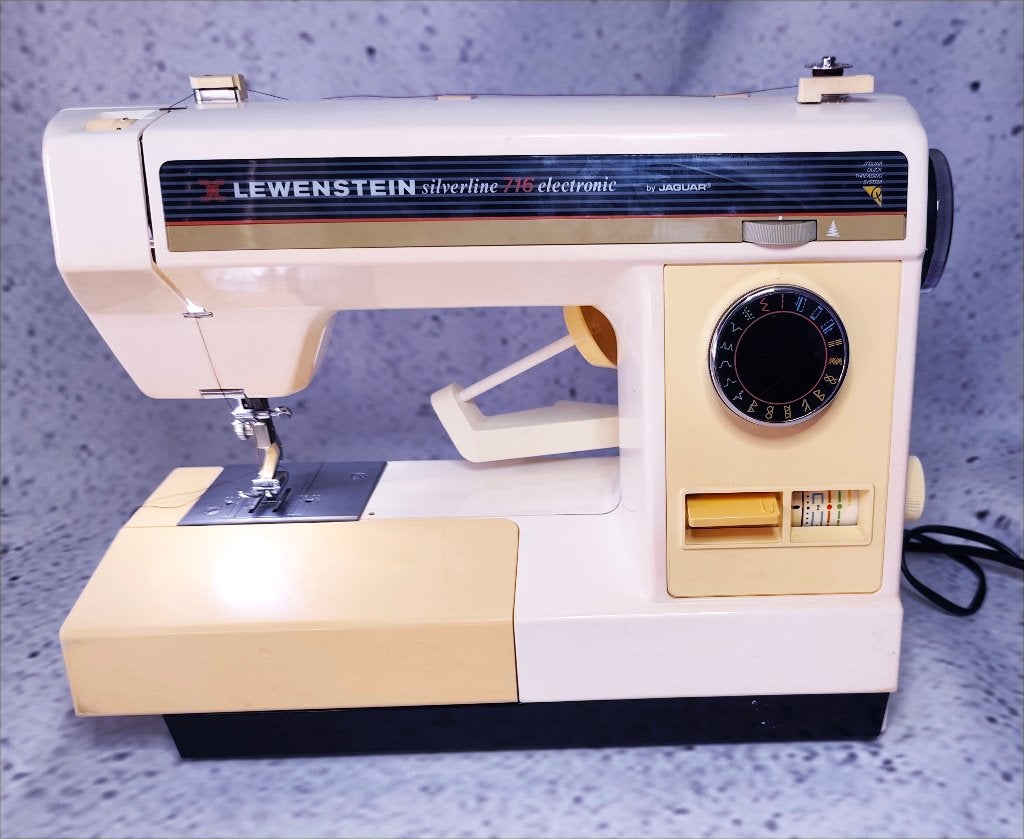 Lewenstein silverline 716 electronic jaguar naaimachine, Ophalen, Gebruikt, Naaimachine, Lewenstein
