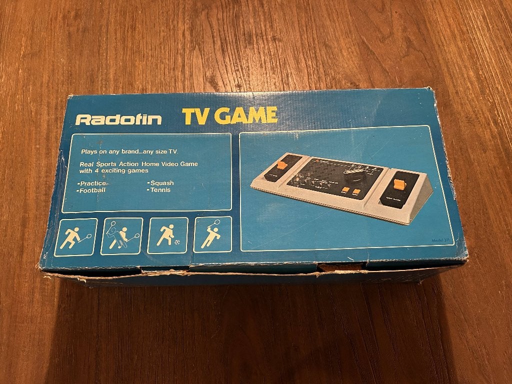 Radofin model 311 retro videogame, Ophalen of Verzenden, Overige merken, Zo goed als nieuw
