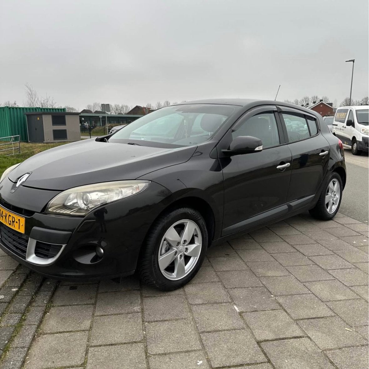 Renault Mégane TCE 130 Hatchback 2009 Zwart, 15 km/l, 4 cilinders, Zwart, Origineel Nederlands