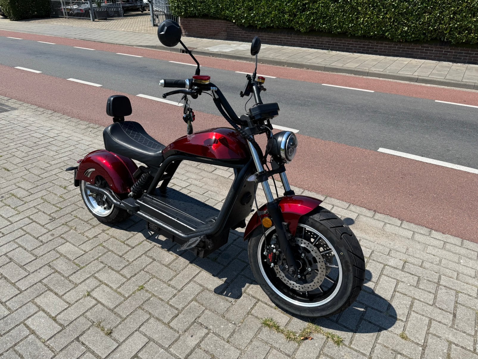 GTS HL 6.0 chopper elektrisch 12/2023 650km geel kenteken, Fietsen en Brommers, Scooters | Overige merken, Ophalen, Elektrisch