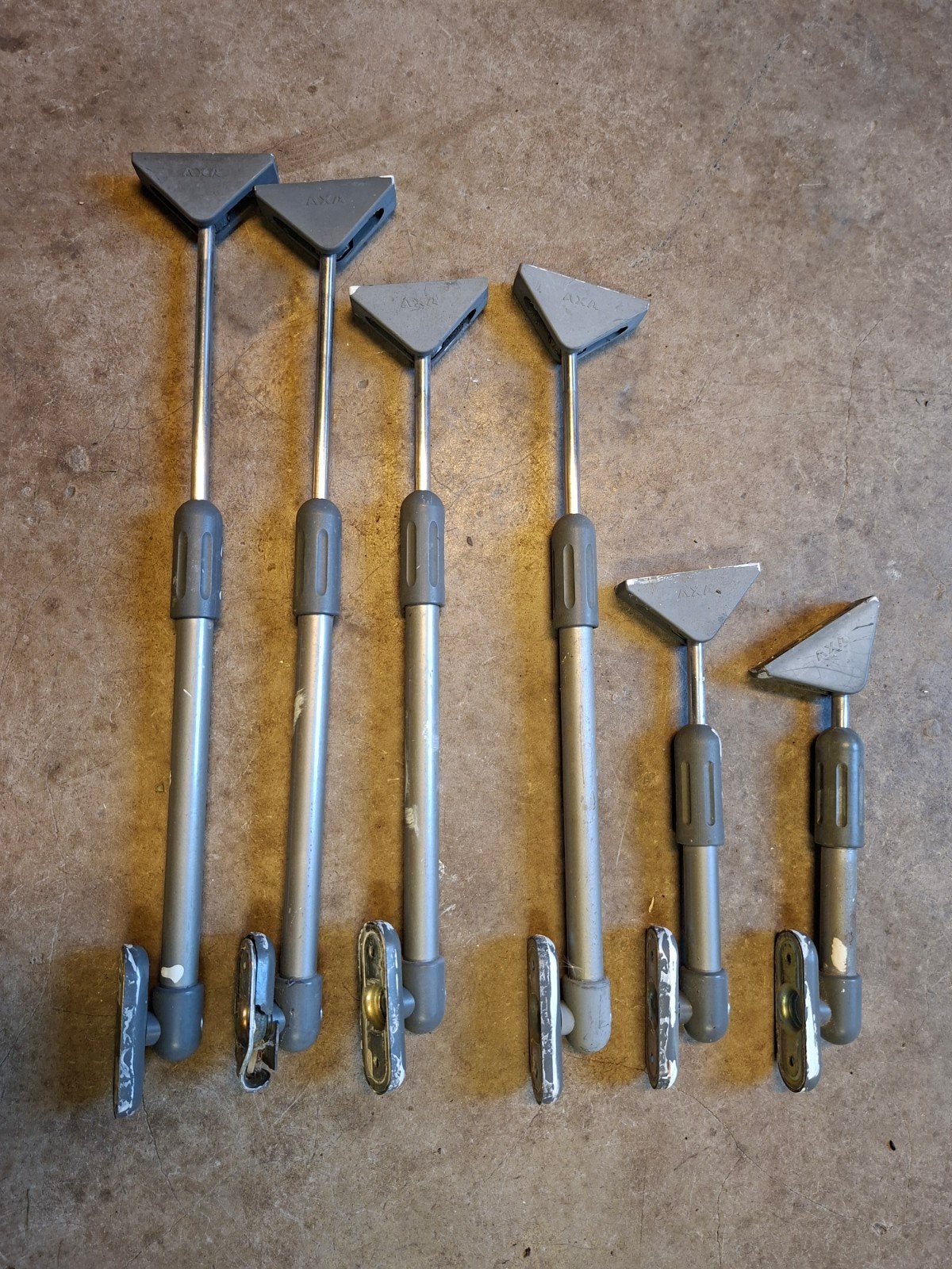 Raamuitzetters plus grepen, Ophalen, Rvs, Overige typen