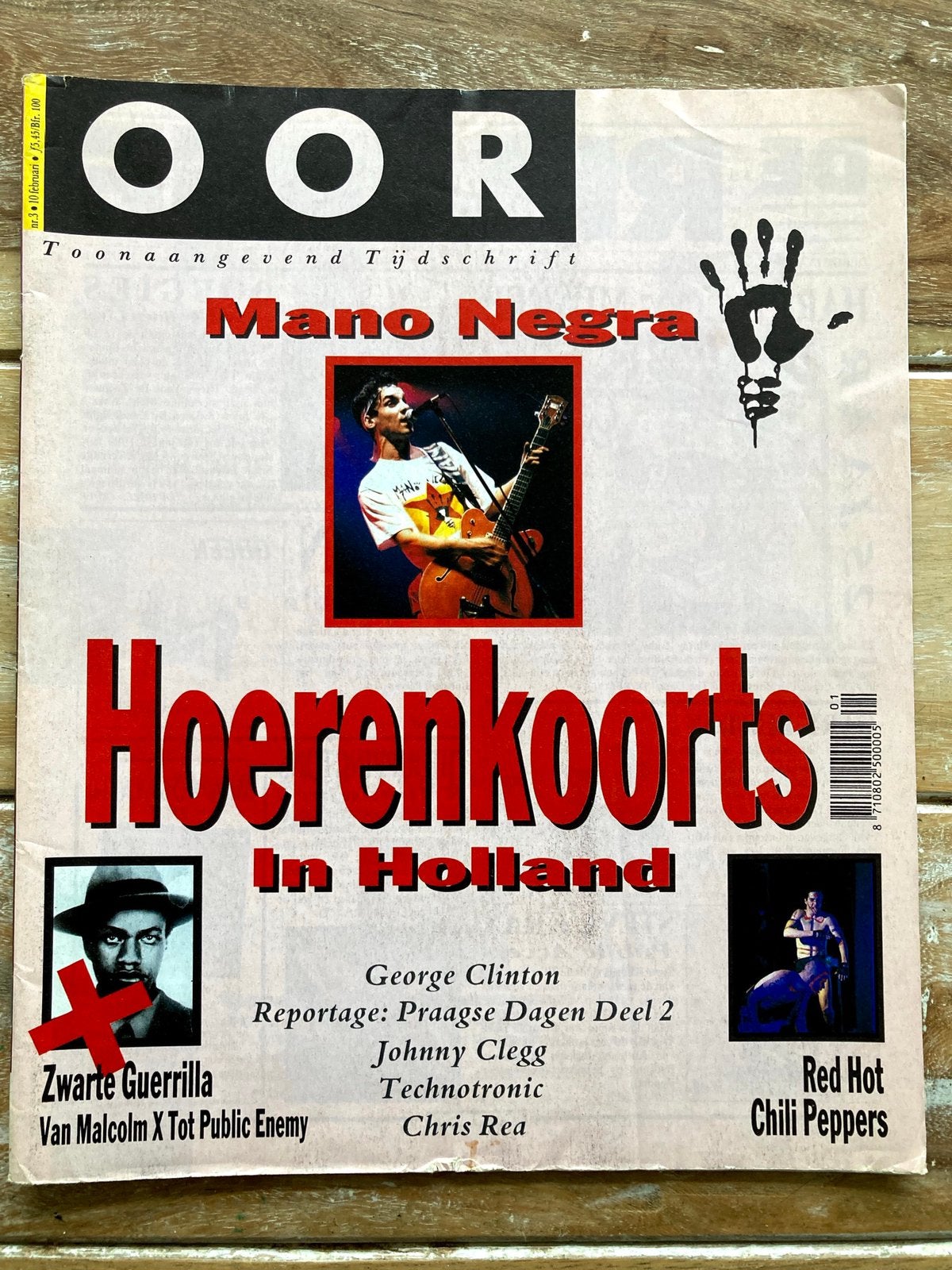 OOR Magazine 1990 INSPIRAL CARPETS Mano Negra RHCP Chris Rea, Boeken, Ophalen of Verzenden, Gelezen, Muziek, Film of Tv