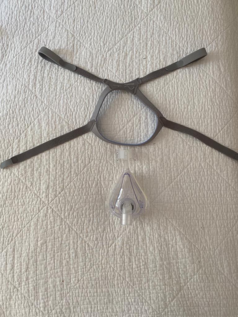 Cpap masker/apneu Resmed Quattro Air M, Diversen, Ophalen of Verzenden, Gebruikt