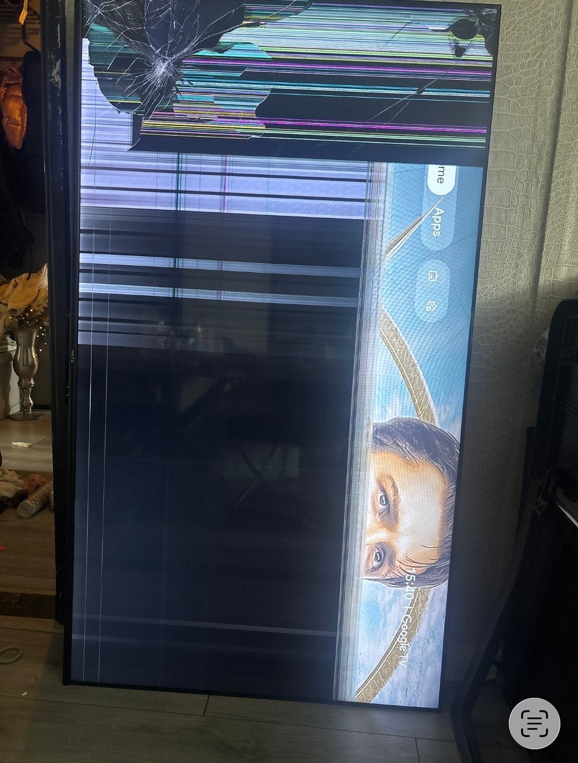 Metz 65 inch TV, Audio, Tv en Foto, Ophalen, Niet werkend, 100 cm of meer