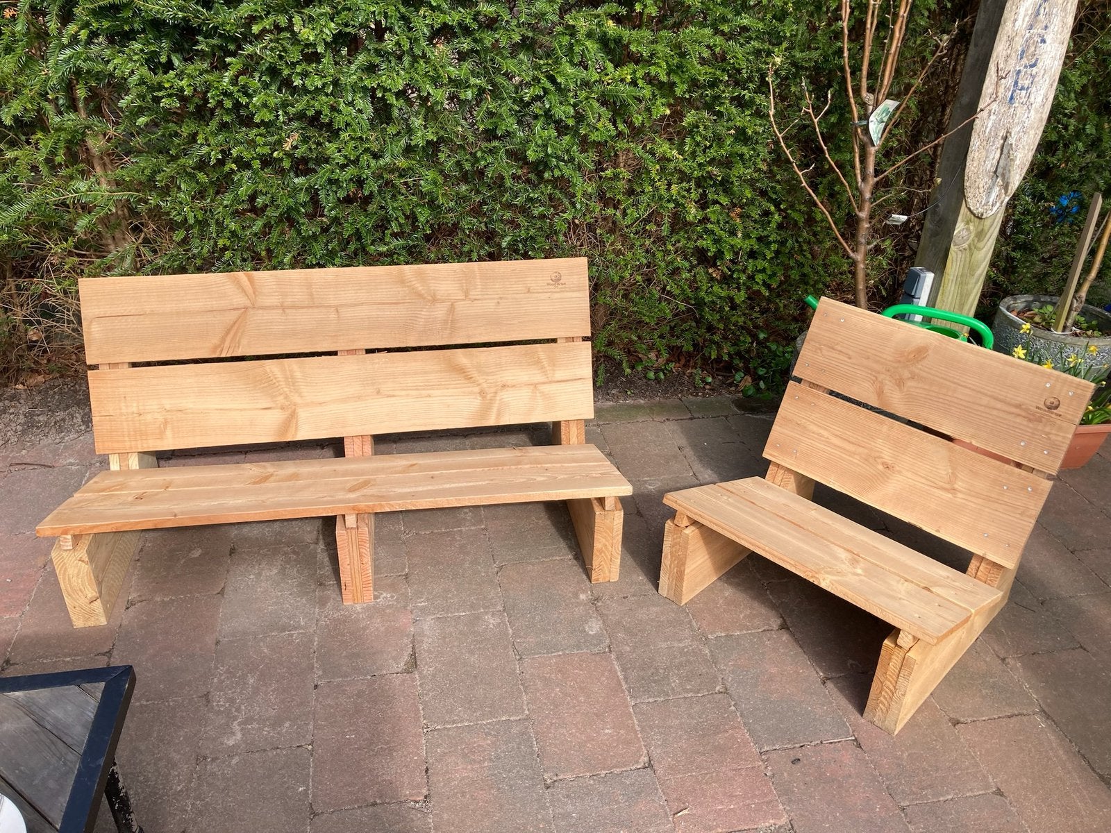Lounge chill stoel bankje