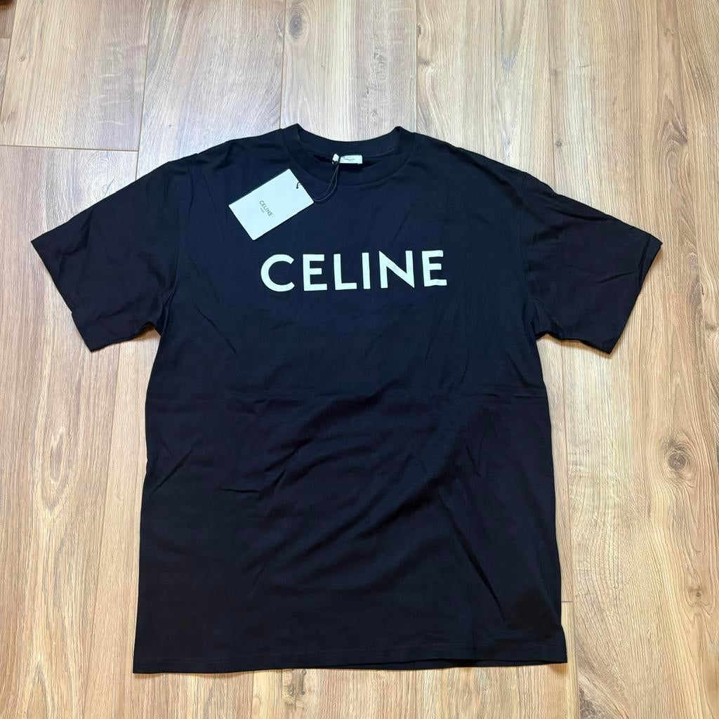 Celine Paris T-Shirt - XL, Ophalen of Verzenden, Zo goed als nieuw, Maat 56/58 (XL), Zwart