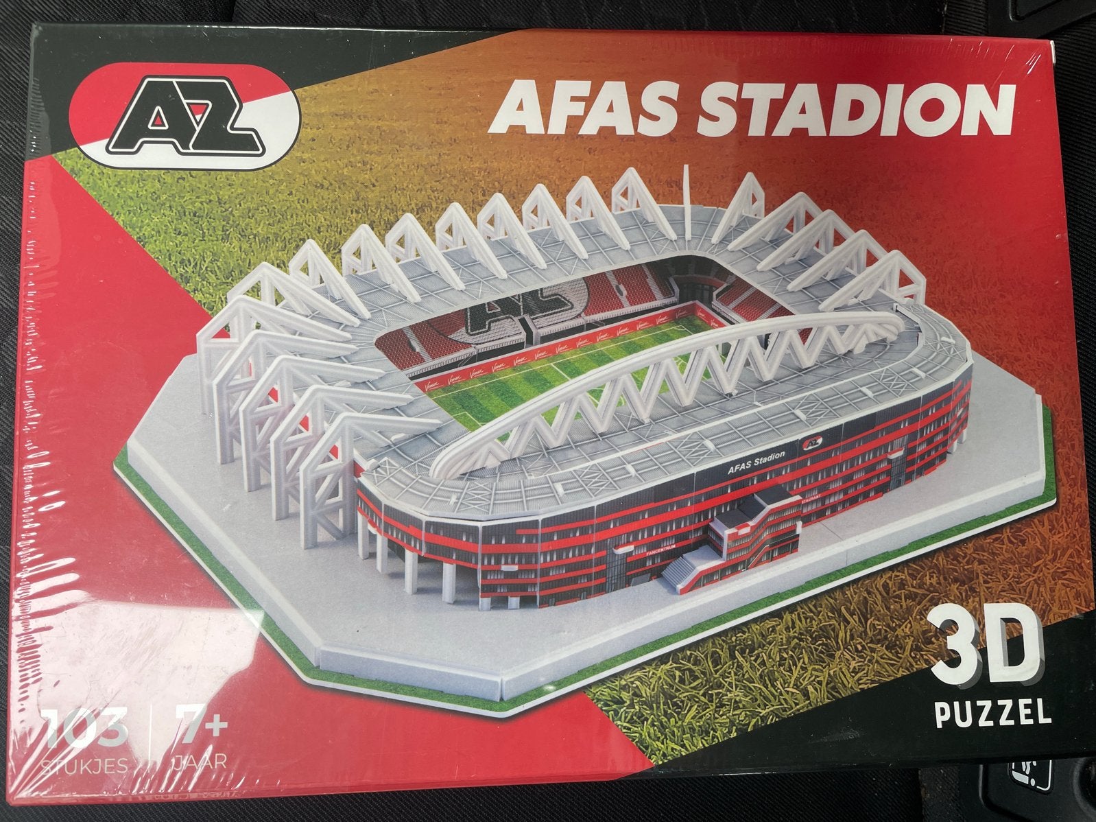 AFAS Stadion 3D Puzzel - nog ingeseald, Inclusief Spelersbus, Ophalen of Verzenden, Meer dan 50 stukjes, Nieuw, 6 jaar of ouder