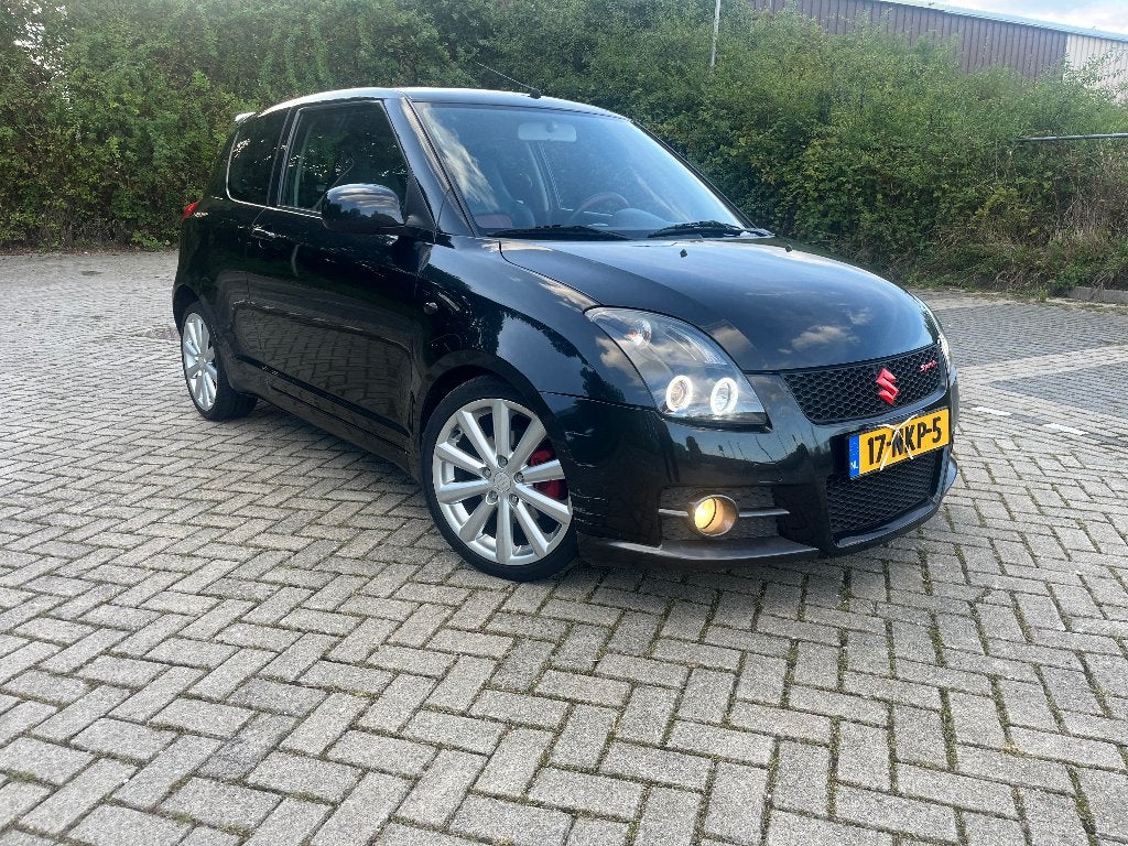 Suzuki Swift 1.6 Sport Edition 2007, Voorwielaandrijving, 4 cilinders, 620 kg, Zwart