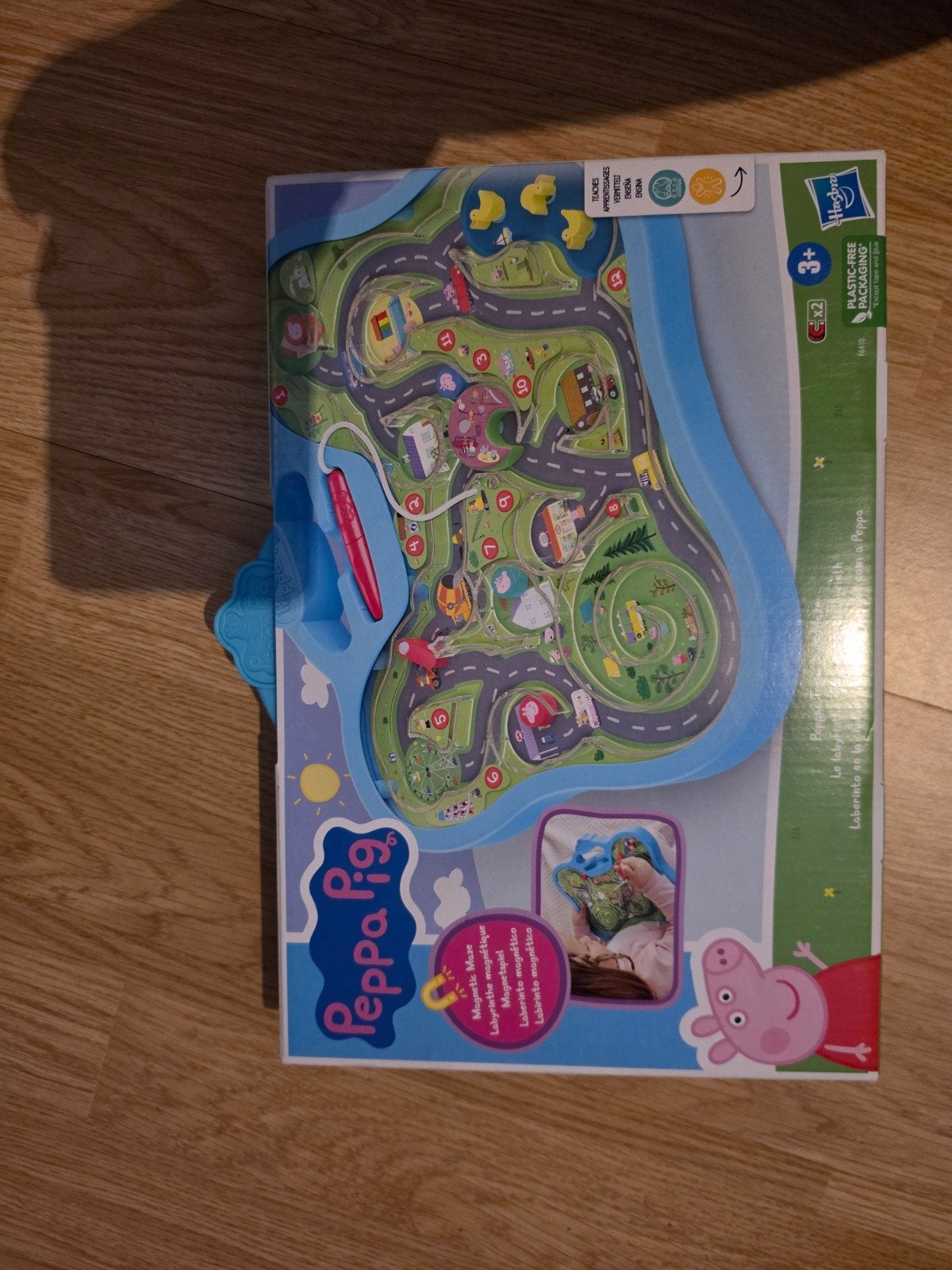 Hasbro Peppa Pig Grote Stad Tour Doolhof Magne nieuwtisch Sp, Ophalen of Verzenden, Nieuw, Puzzelen