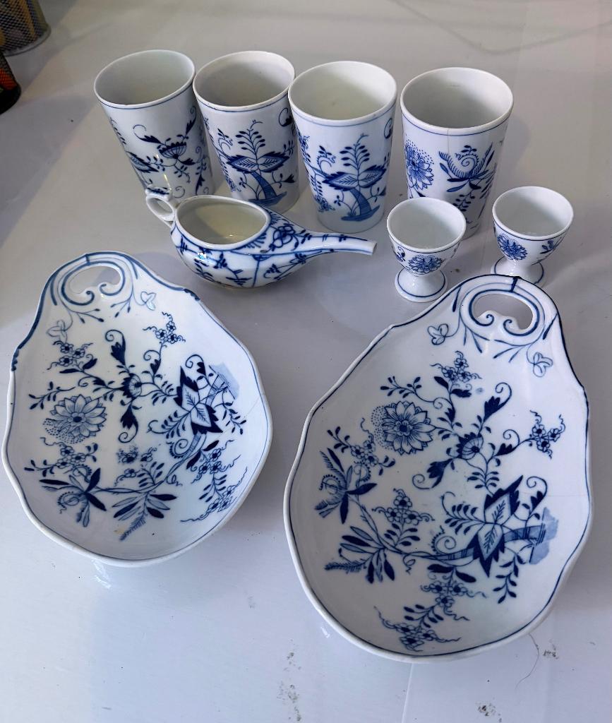 Vintage Duits porselein Jäger Eisenberg complete set, Ophalen of Verzenden