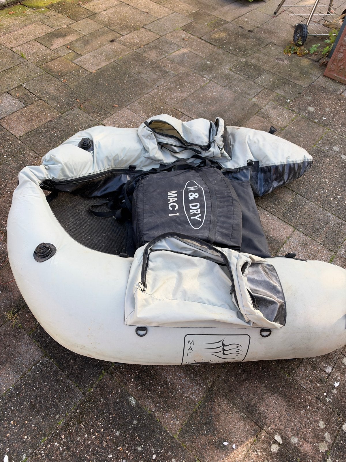 Bellyboat MAC I - rechterhelft lek, Watersport en Boten, Ophalen of Verzenden, Gebruikt