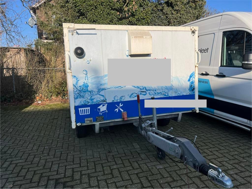 Wasmachine voor winkelwagentjes en mandjes hogedruk BJ 2020, Ophalen