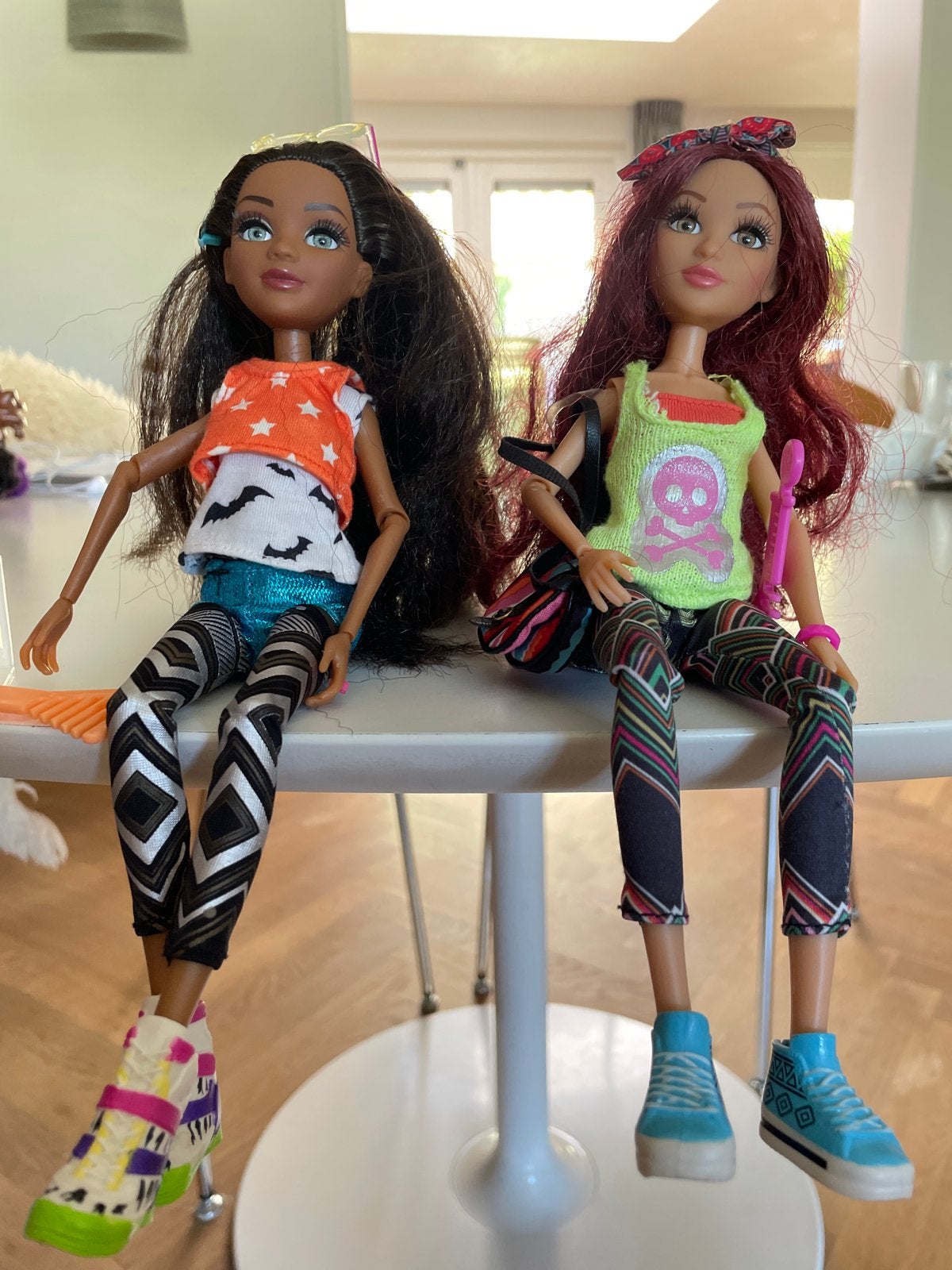 Project MC2 poppen met accessoires, Ophalen of Verzenden, Gebruikt, Overige typen