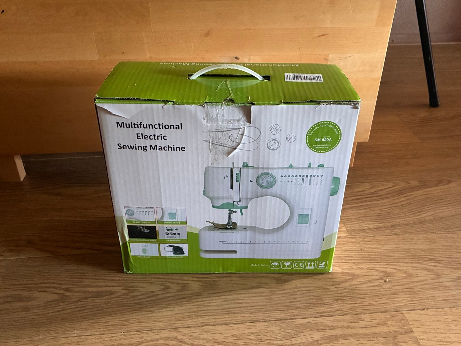 Multifunctionele Elektrische Naaimachine SM-520A, Ophalen of Verzenden, Nieuw, Naaimachine, Overige merken