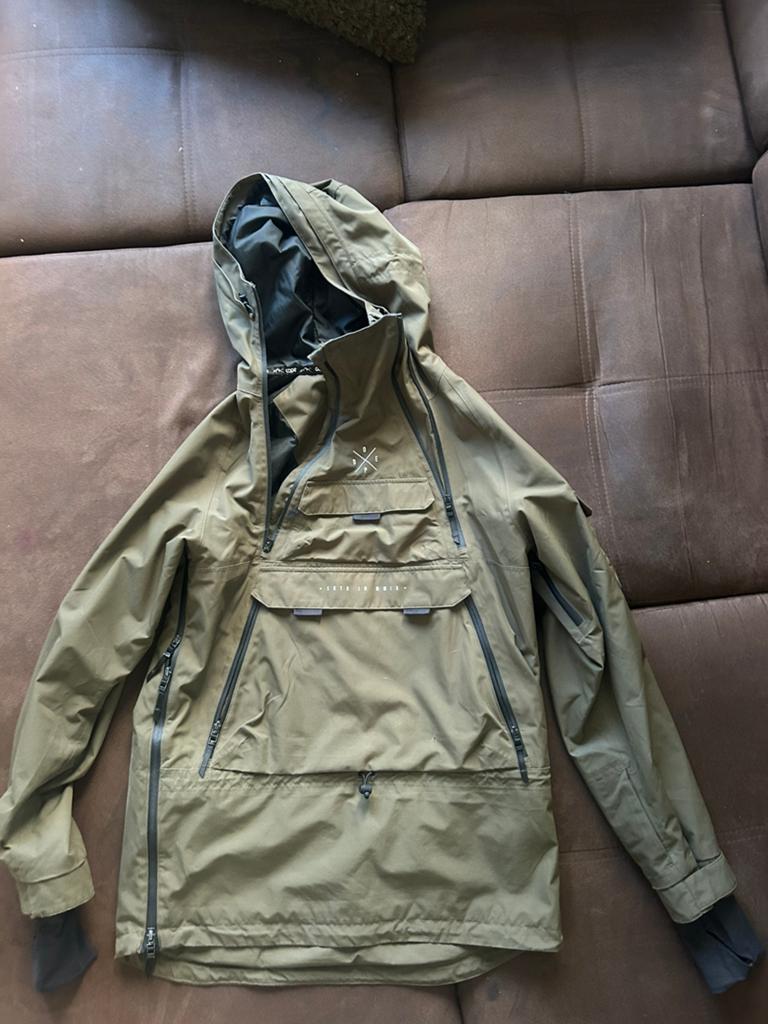 Dope Snow Akin Jas, Kleding | Heren, Jassen | Zomer, Zo goed als nieuw, Maat 52/54 (L), Groen, Ophalen of Verzenden