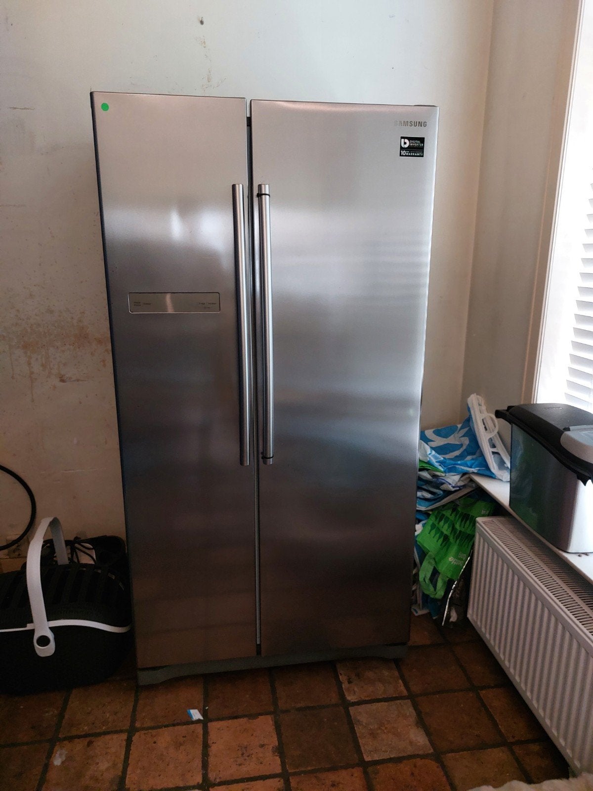 SAMSUNG AMERIKAANSE KOELKAST, Ophalen, Gebruikt, 200 liter of meer, 60 cm of meer