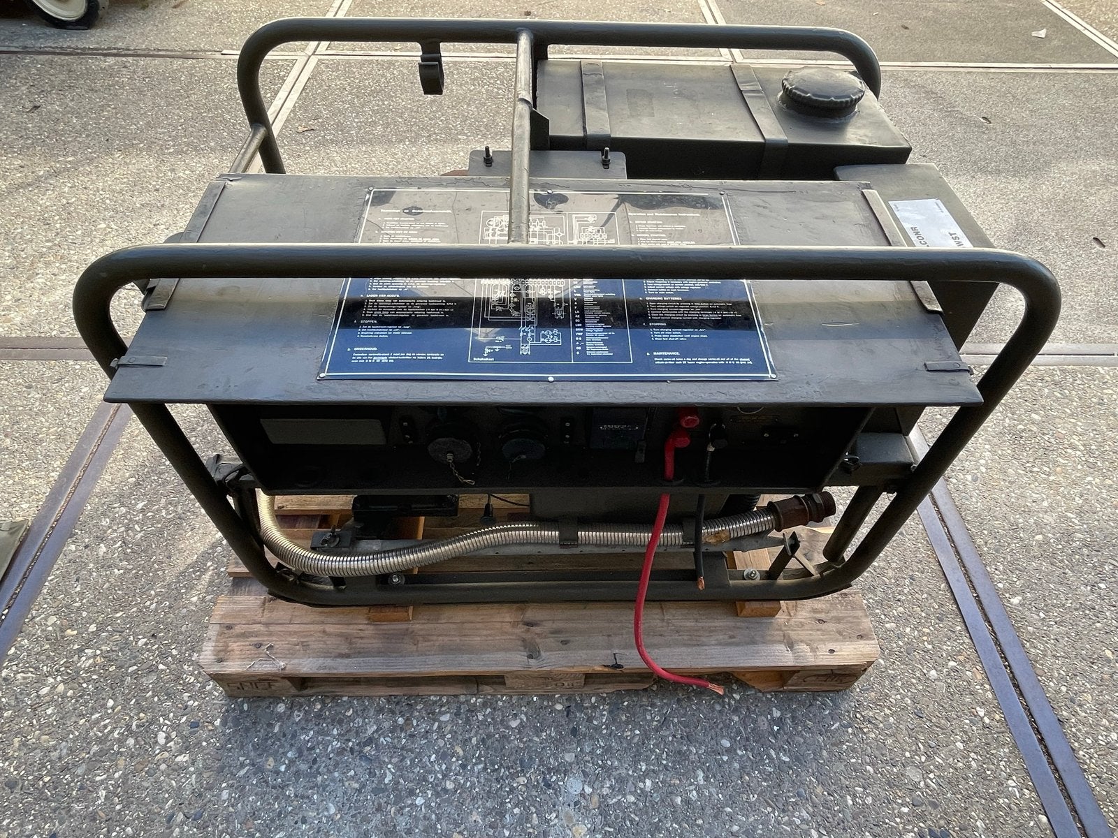 Leger Aggregaat 3.75 kVA (3500W) - Imperia 1956, Ophalen, Gebruikt