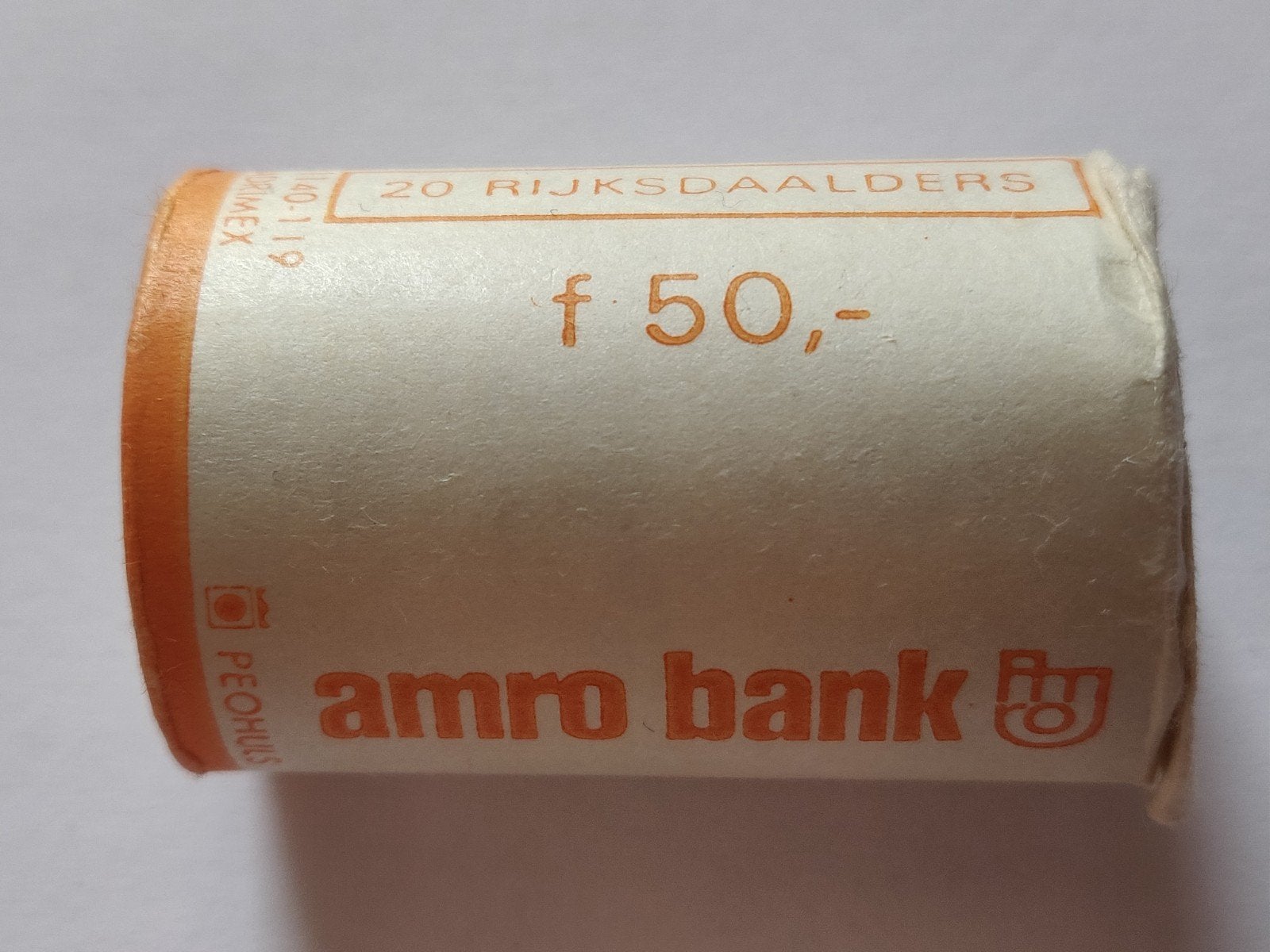 T402 Rol Rijksdaalders Amro Bank 20 Stuks UNC, Postzegels en Munten, Munten | Nederland, Ophalen of Verzenden