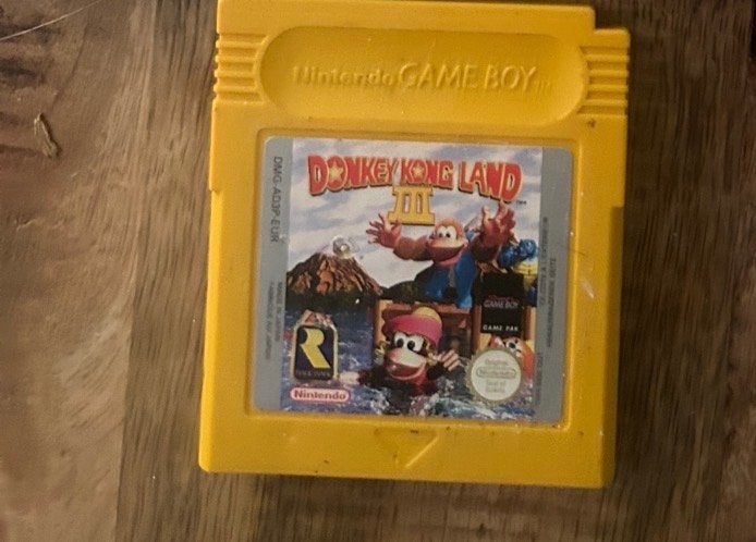 Donkey Kong Land III - Nintendo Game Boy, Spelcomputers en Games, Games | Nintendo Game Boy, Ophalen, Gebruikt, 1 speler, Vanaf 3 jaar