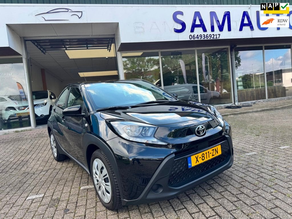 Toyota Aygo X 1.0 VVT-i MT Play, Stof, Gebruikt, 920 kg, 4 stoelen