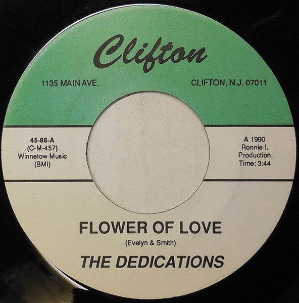The Dedications - Flower of Love (Single), Gebruikt, 7 inch, Ophalen of Verzenden, Pop