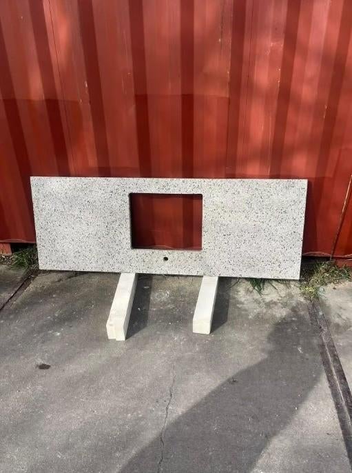 Terrazzo keukenblad €250 Nieuwprijs €1600, Ophalen, 150 tot 200 cm, Zo goed als nieuw, Minder dan 100 cm
