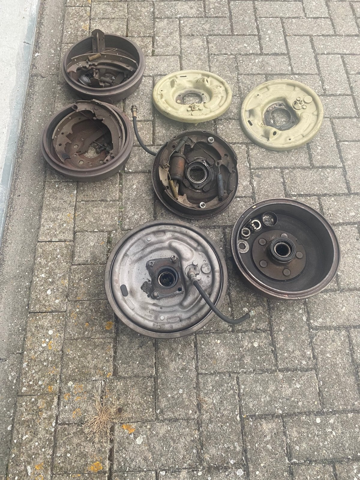 Mustang trommelrem set voor en achter. (1966), Ophalen of Verzenden, Gebruikt, Ford USA