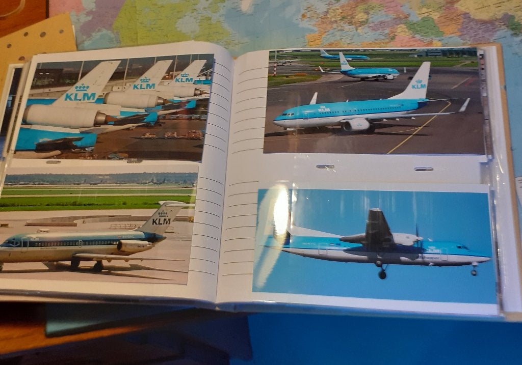 KLM over de jaren heen - 190 Foto's  190 Herdruk foto's, Verzenden, Nieuw, Kaart, Foto of Prent