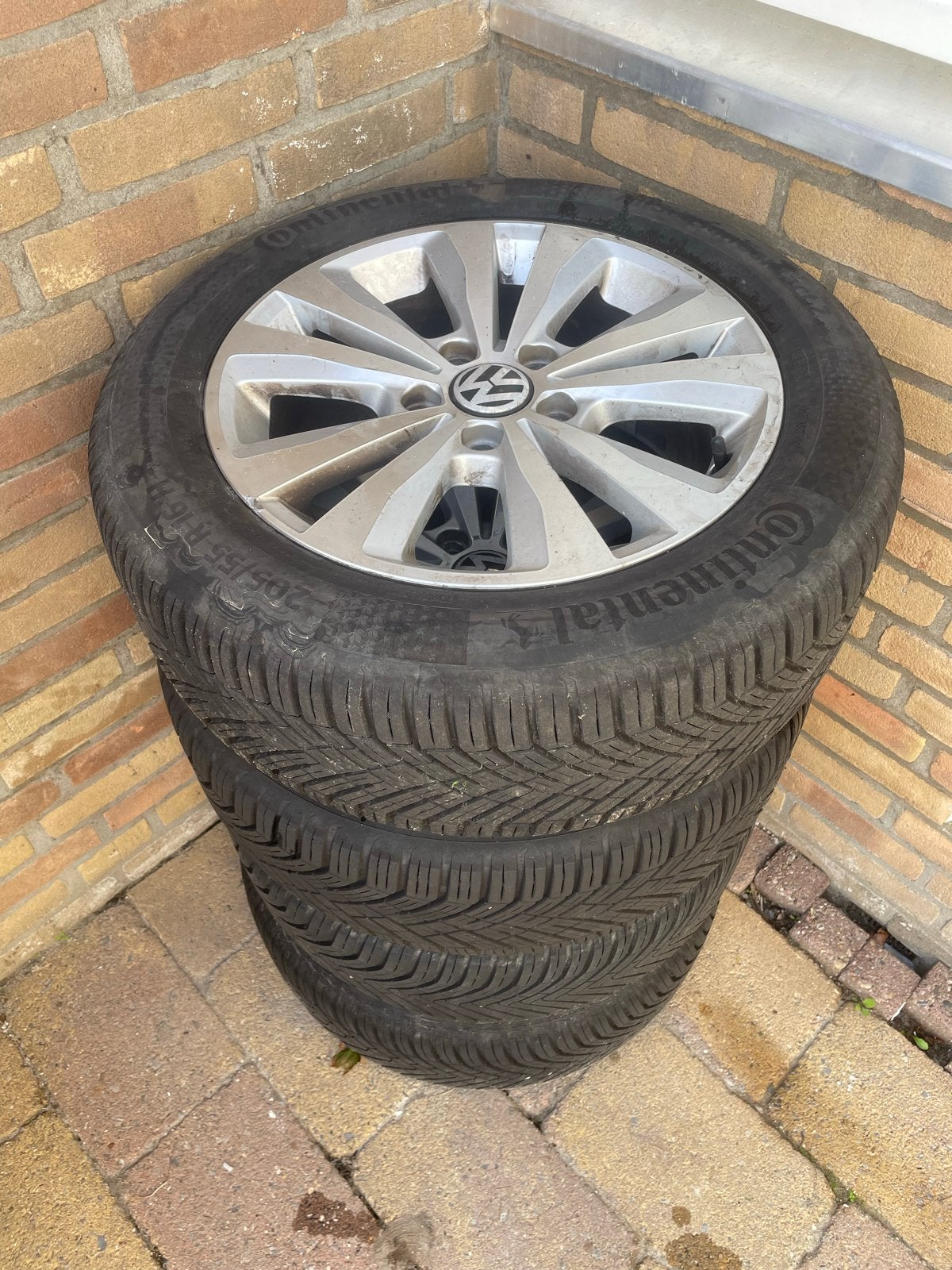 Velgen Golf 6 16 inch met All Season banden, Auto-onderdelen, Ophalen of Verzenden, Gebruikt