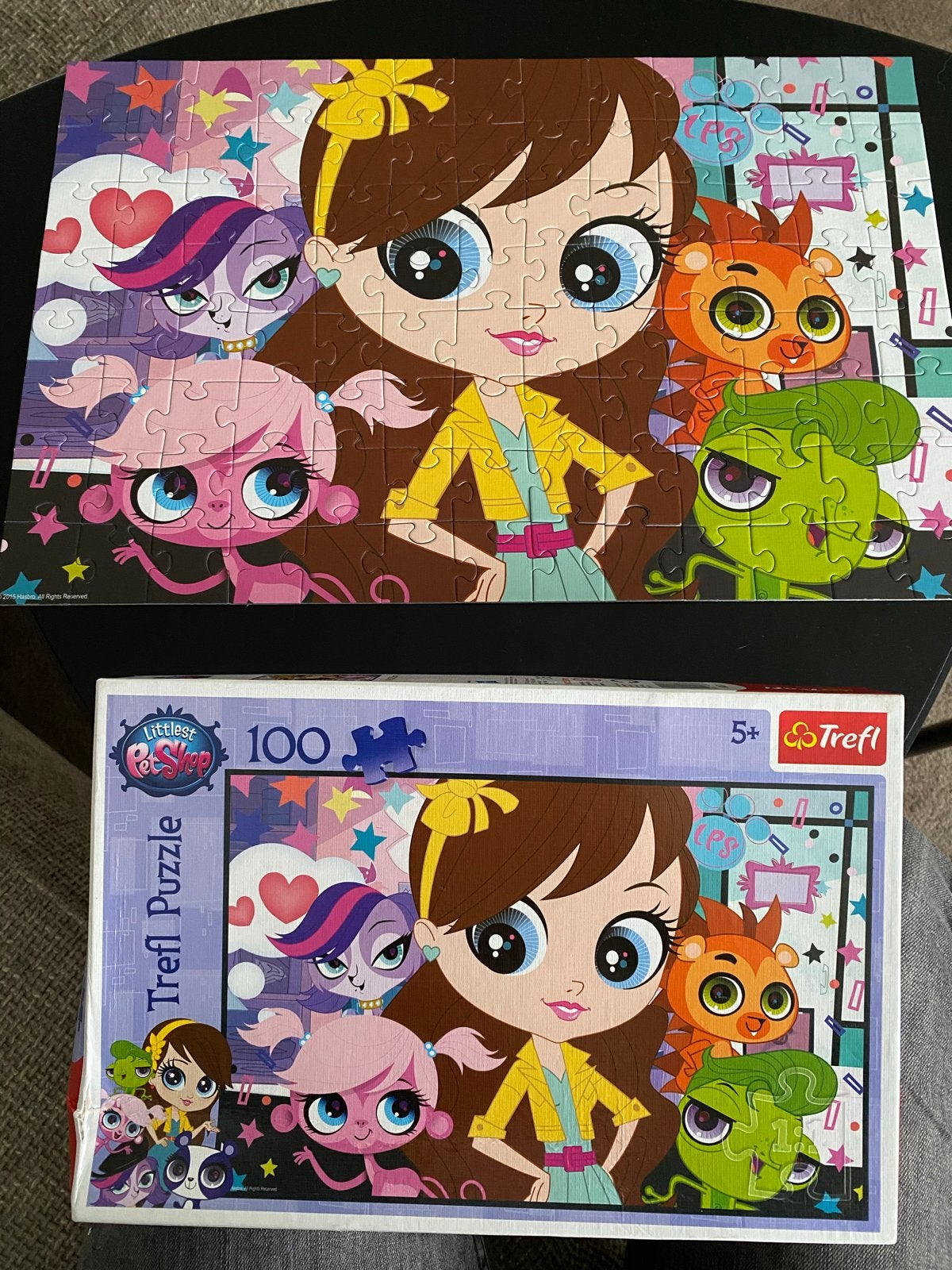 Littlest Pet Shop Trefl puzzel 100 stukjes, Ophalen of Verzenden, Minder dan 500 stukjes, Zo goed als nieuw, Legpuzzel