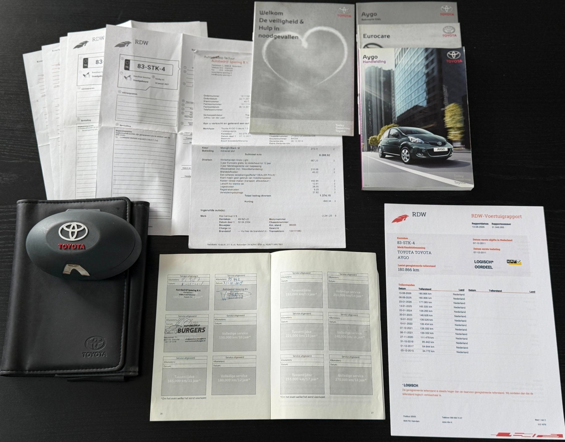 Toyota Aygo 1.0|NAP|AIRCO|NIEUWEAPK|5DEURS|2EIGENAAR|NWEAPK!, Voorwielaandrijving, Euro 5, Stof, Gebruikt