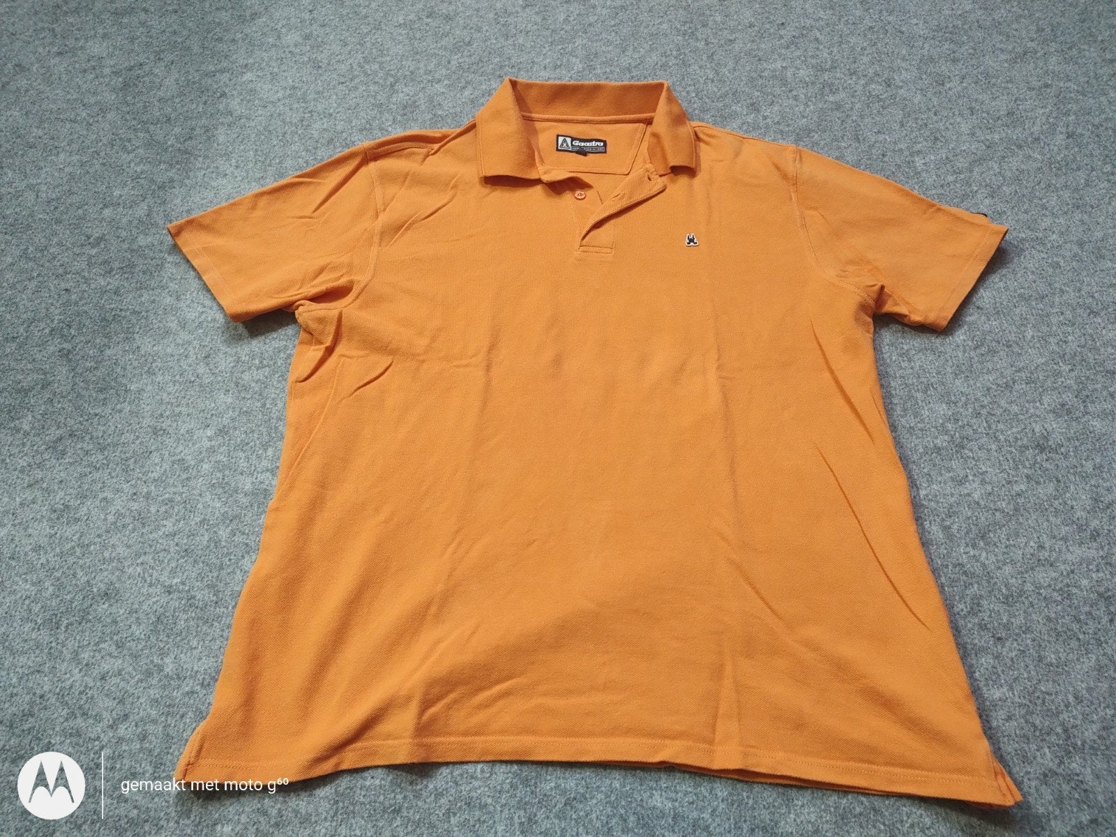Gaastra Heren Polo - Oranje - Maat XL, Gaastra, Maat 56/58 (XL), Oranje, Ophalen of Verzenden