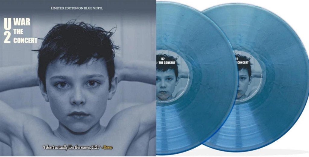 Vinyl 2x10" U2 War The Concert Live 1983 BLUE Numbered NIEUW, 10 inch, Pop, Limited edition, Ophalen of Verzenden