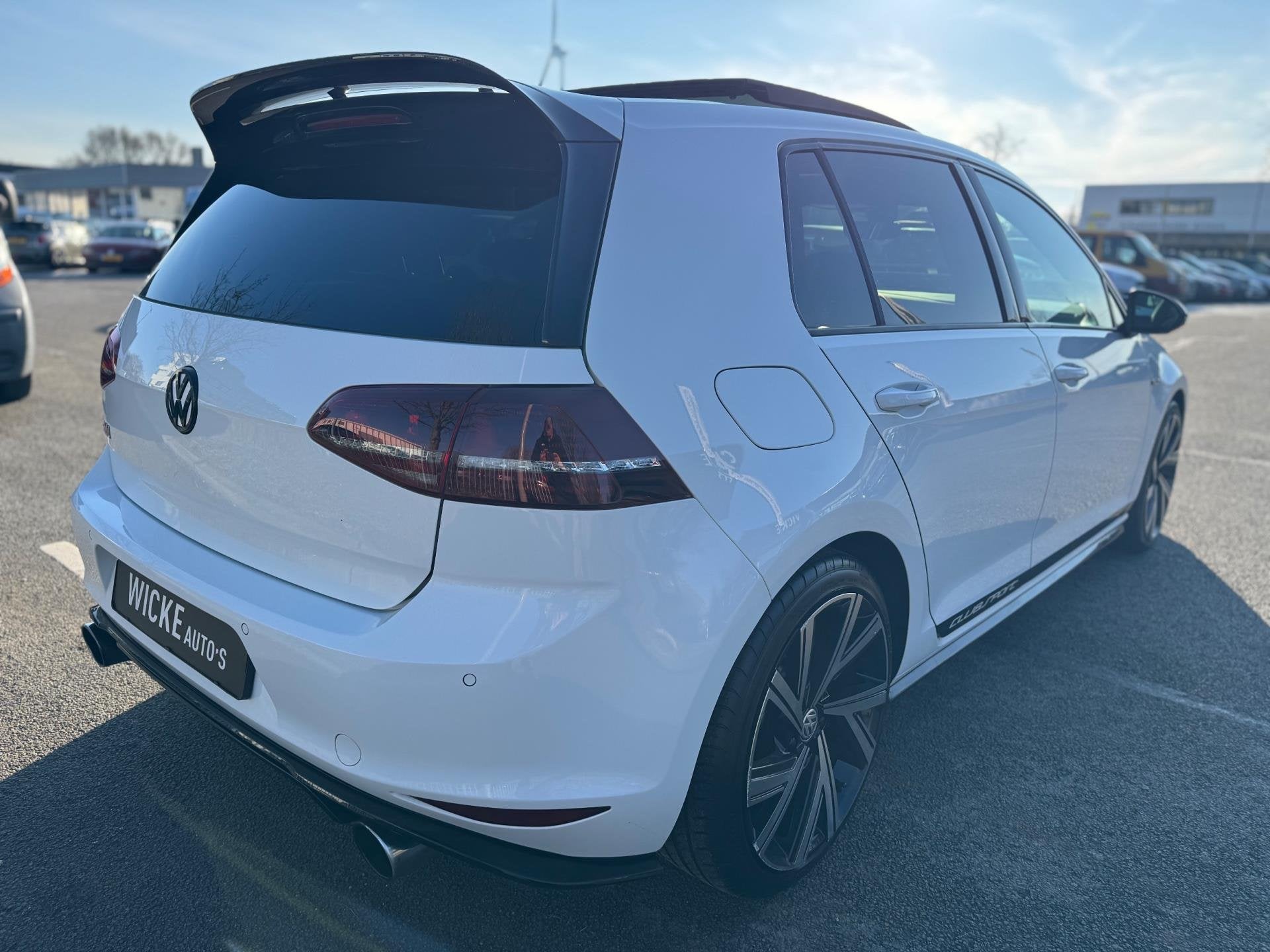 Volkswagen Golf 2.0 TSI GTI Clubsport DSG PANO RECARO KUIPST, Auto's, Volkswagen, Gebruikt, 4 cilinders, Wit, 14 km/l