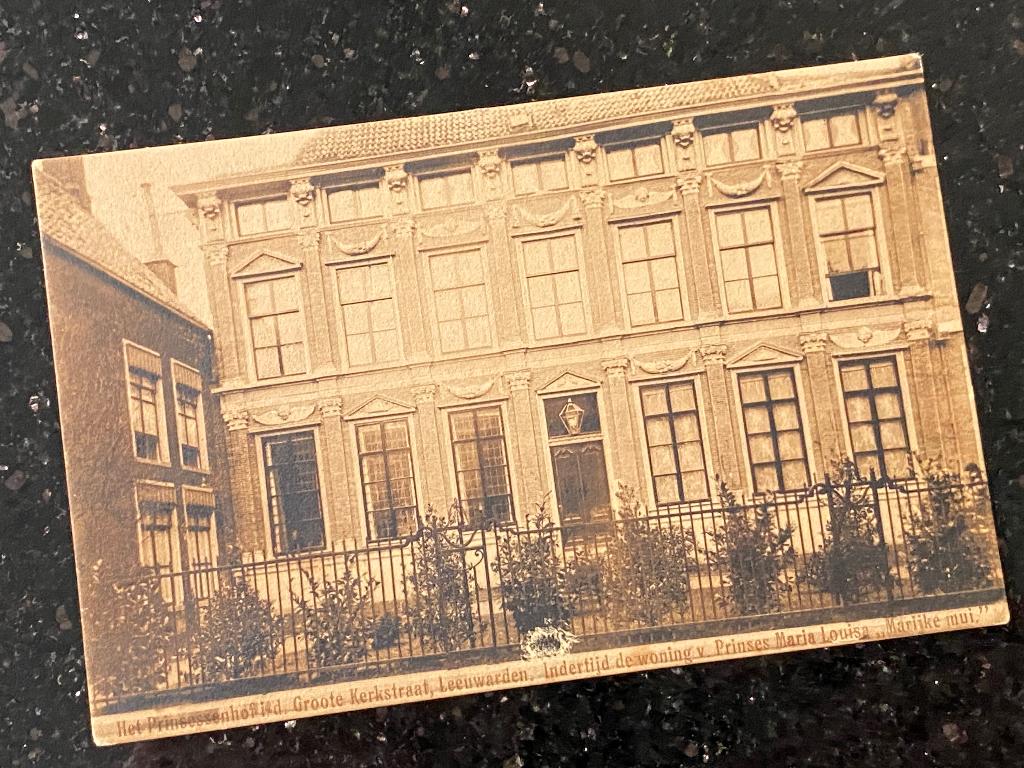 Ansichtkaart Prinssesenhof Grote Kerkstraat , Leeuwarden, Ophalen of Verzenden, Voor 1920, Ongelopen, Friesland