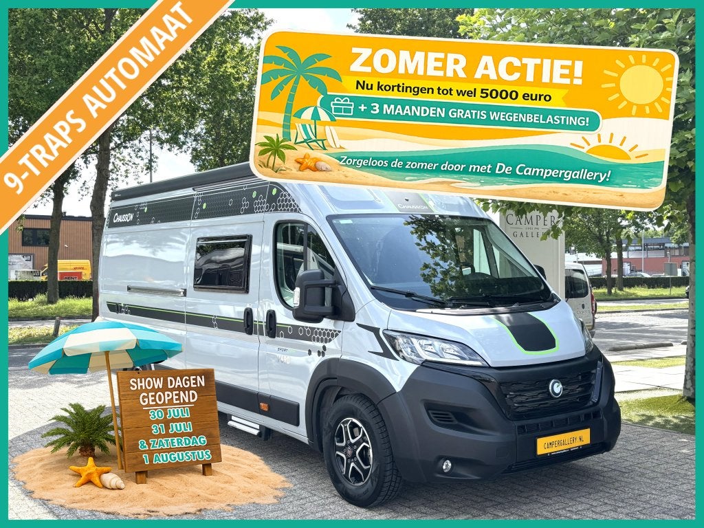 Chausson Sport Line 690 9-TRAPS AUTOMAAT HEFBED FIAT 8 180PK, Automaat, Fiat, 6 tot 7 meter, Diesel