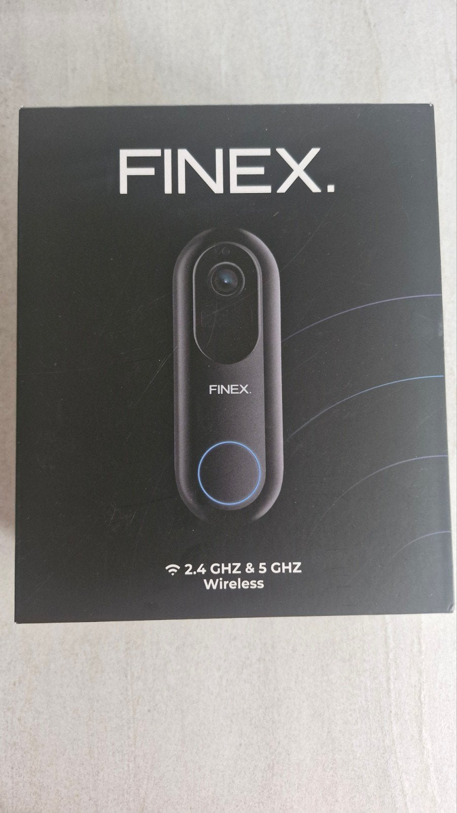 Finex Draadloze Video Deurbel met Camera, Beweging, Ophalen of Verzenden, Zo goed als nieuw, Compleet systeem