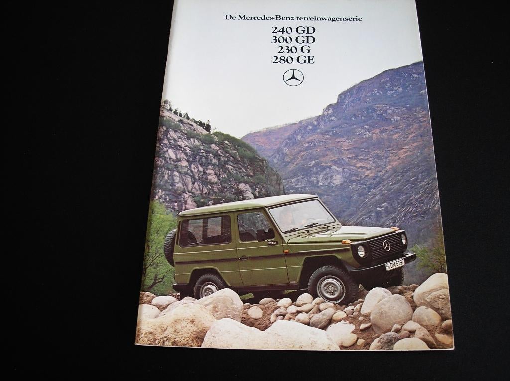 Mercedes-Benz terreinwagenserie, G-Klasse, augustus 1979, Ophalen of Verzenden, Zo goed als nieuw, Mercedes